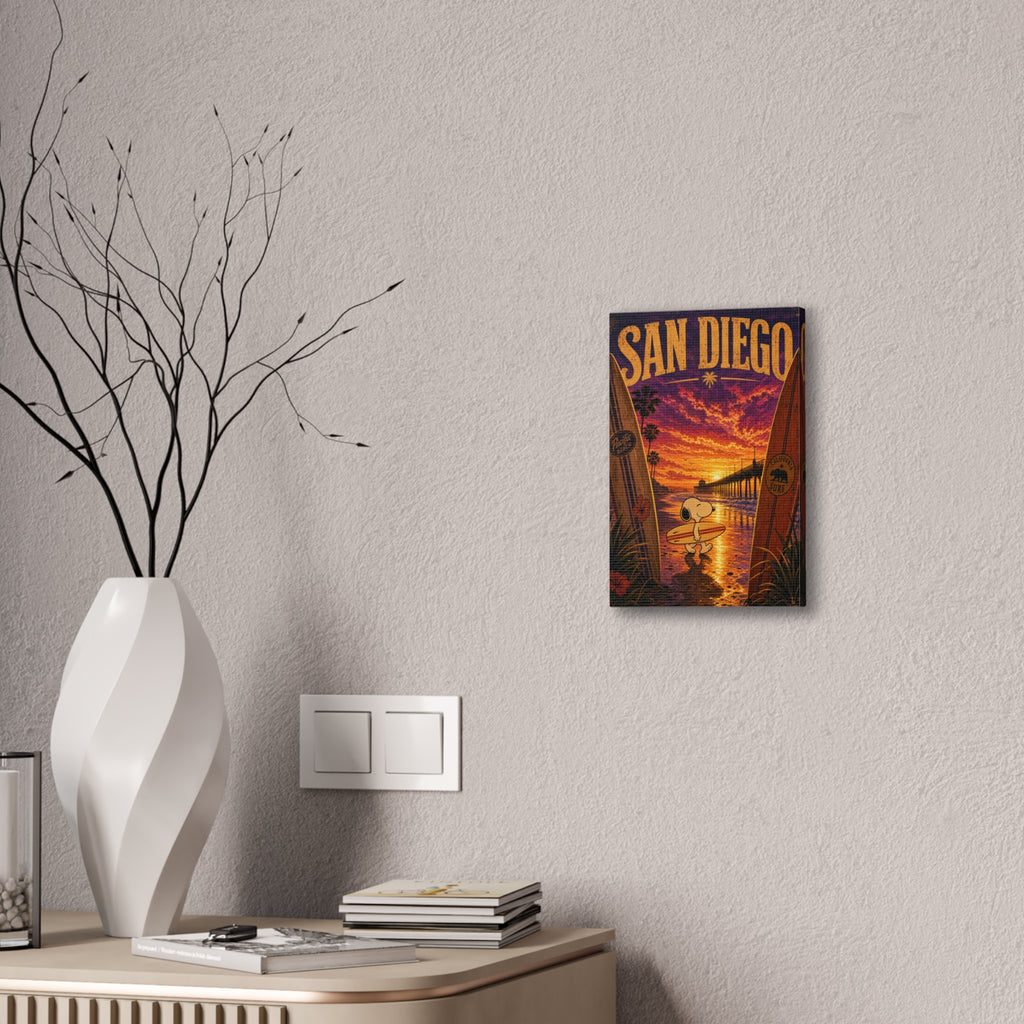 San Diego Surf Canvas