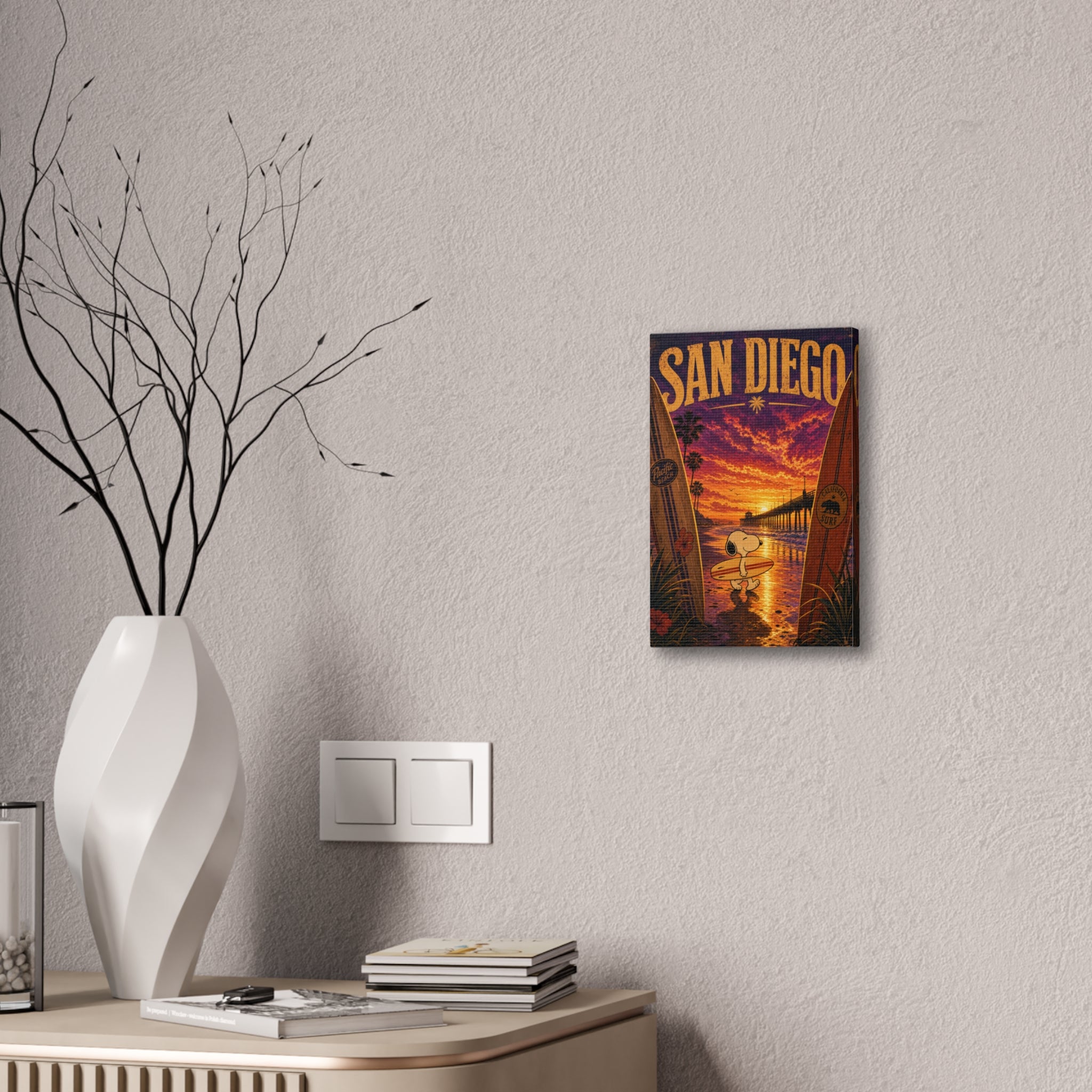 San Diego Surf Canvas