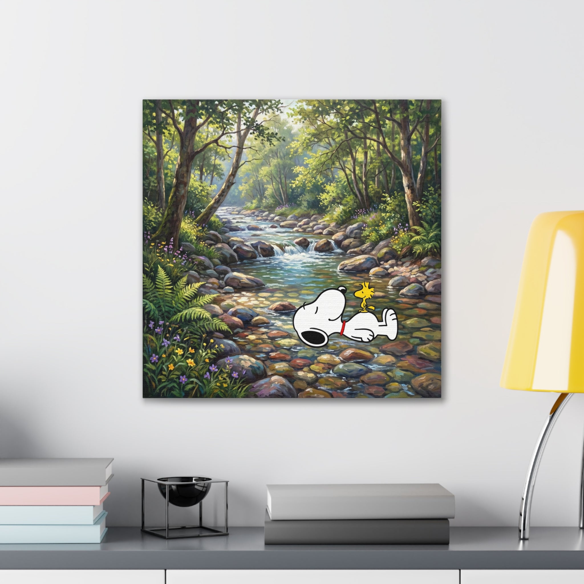 River Scene Canvas