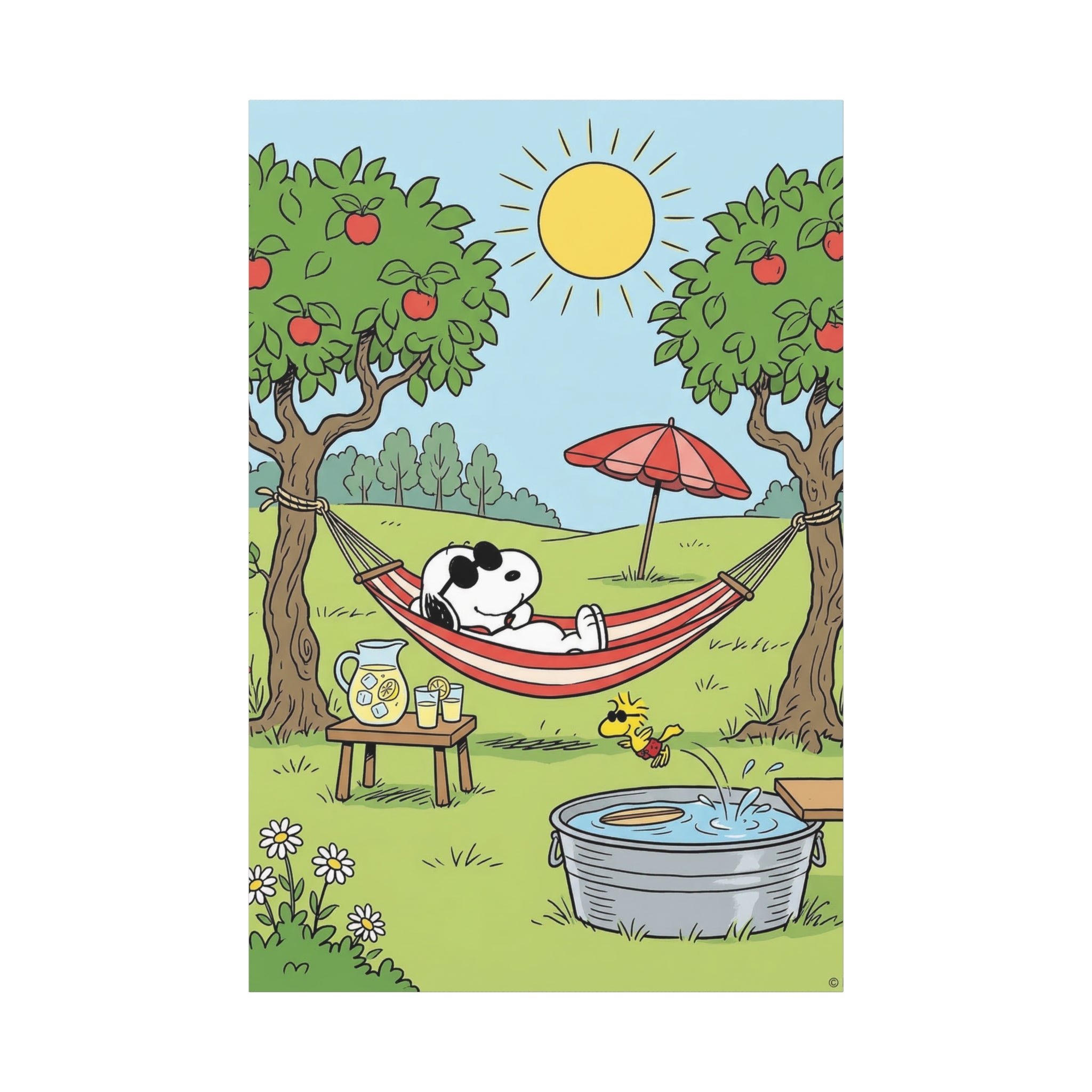 Snoopy Hammock Canvas