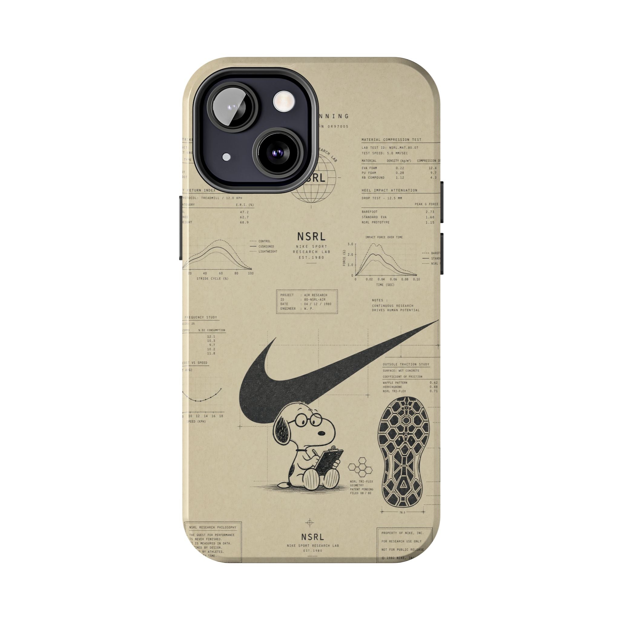 Graph Paper Phone Case