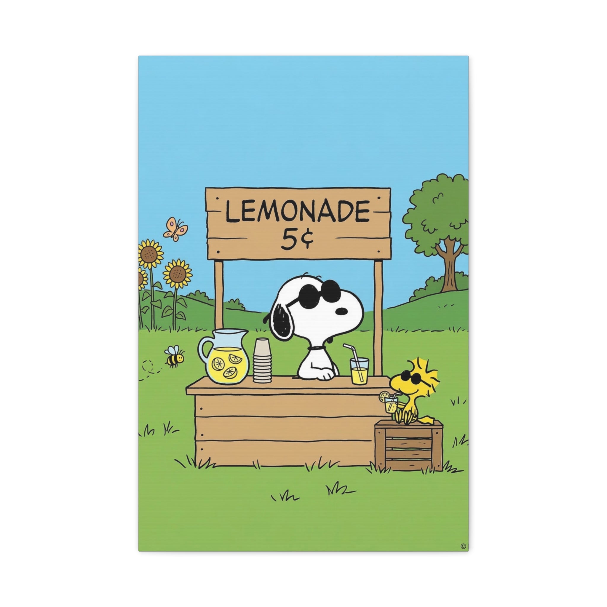 Lemonade Stand Canvas
