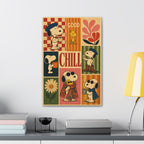 Vintage Snoopy Collage Canvas