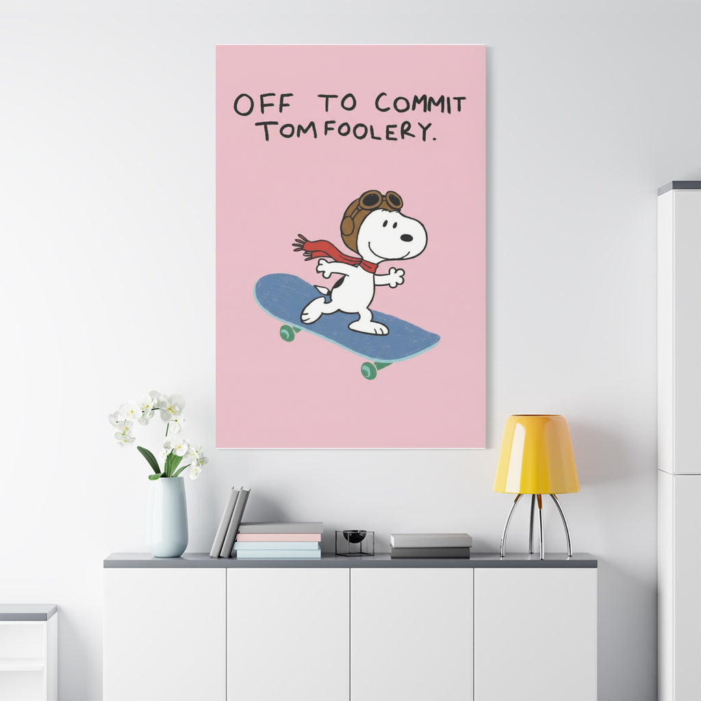 Commit Tomfoolery Canvas