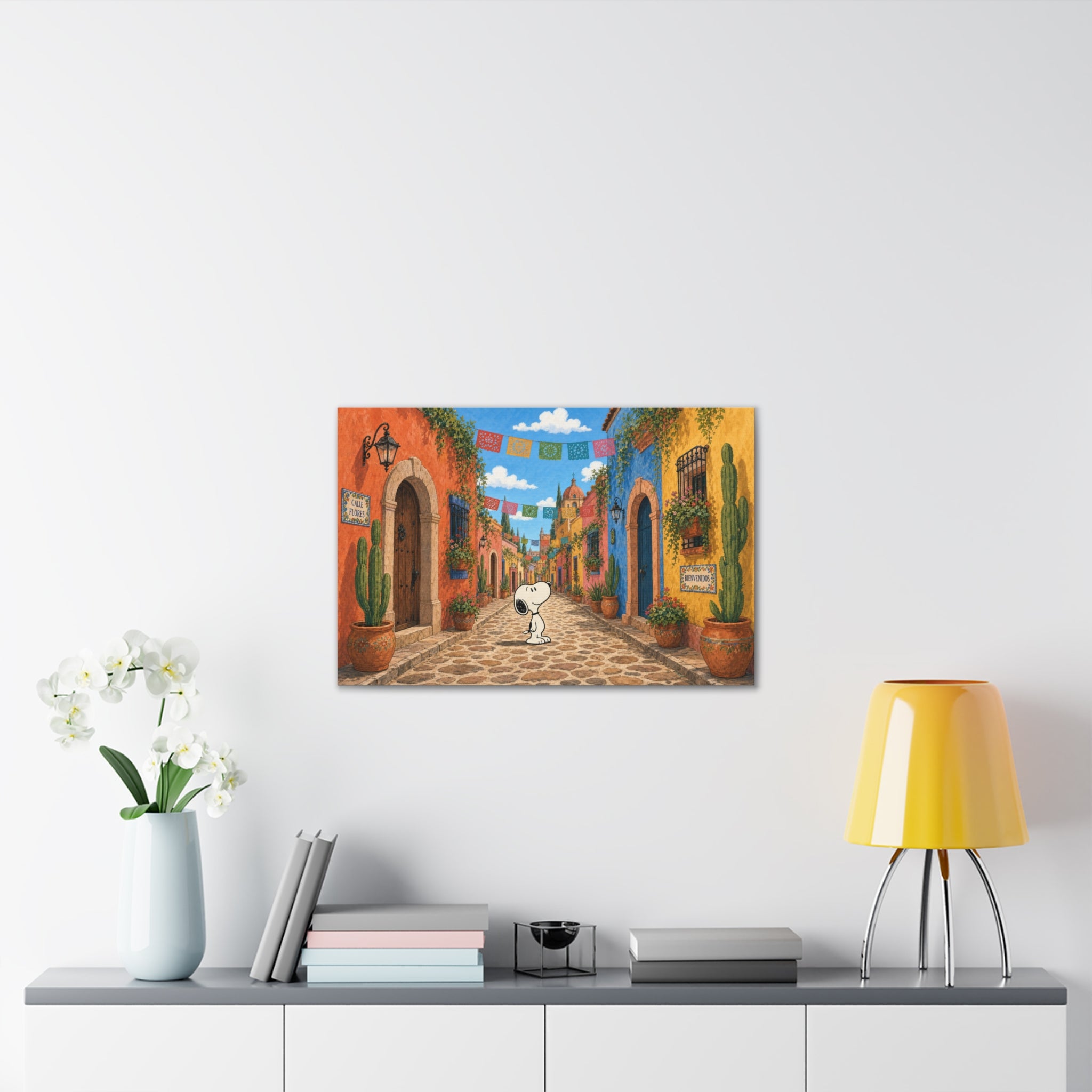 Mexican Street Canvas