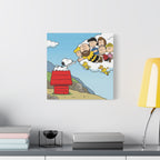 Snoopy Painting Reimagined Canvas