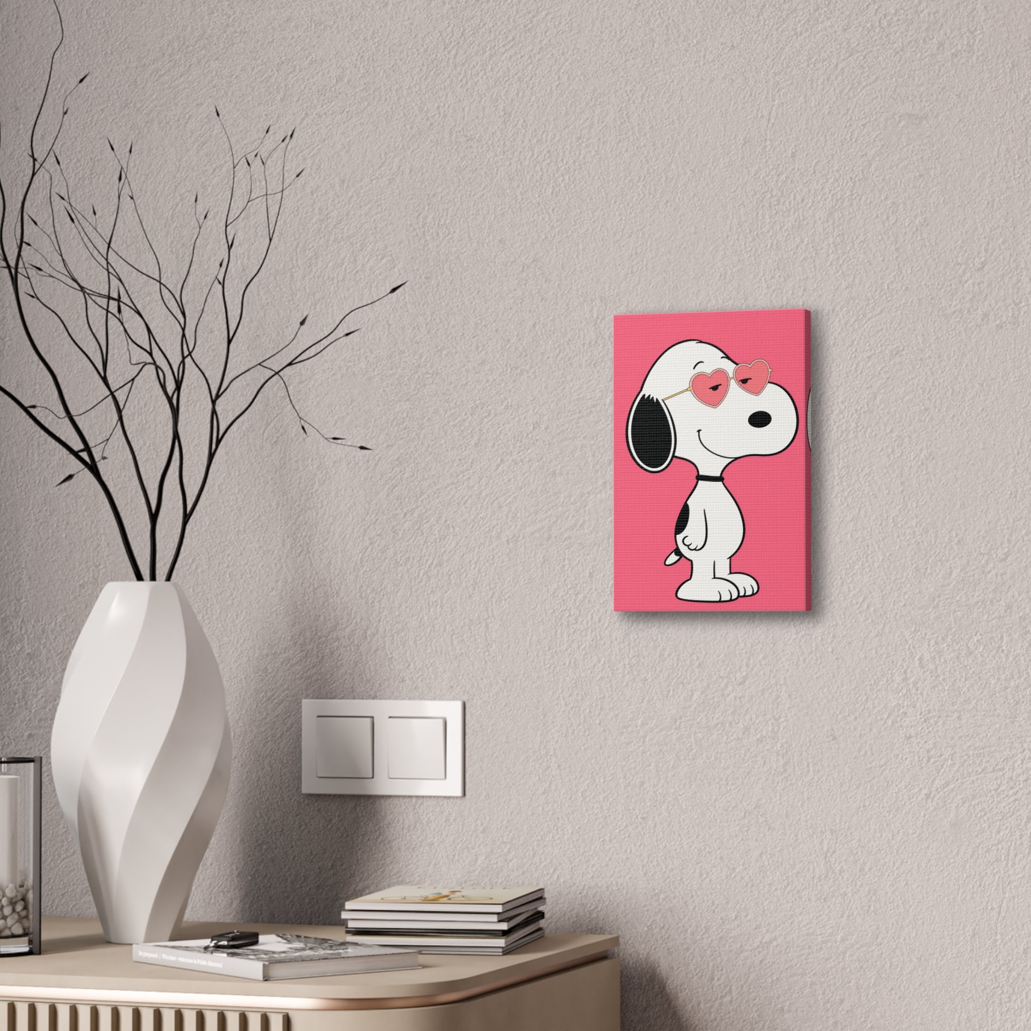 Heart Sunglasses Canvas