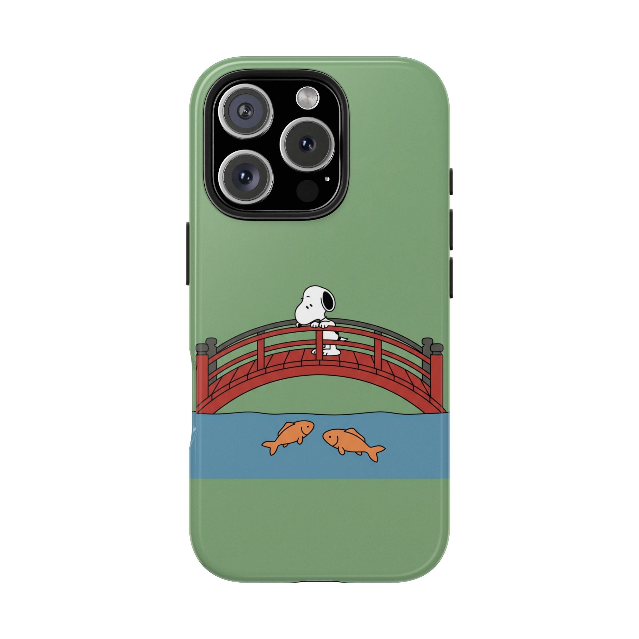 Koi Bridge Phone Case