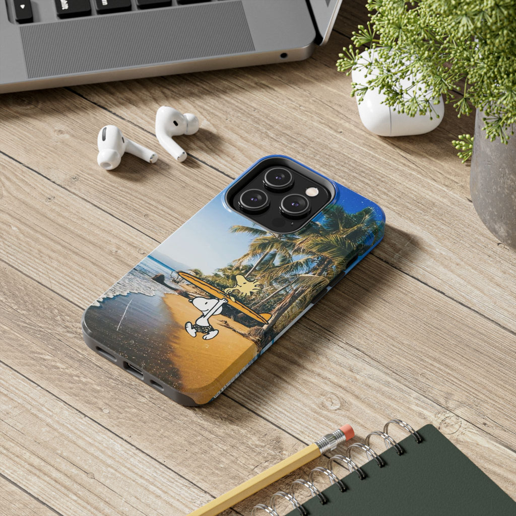 Surfing Beach Phone Case