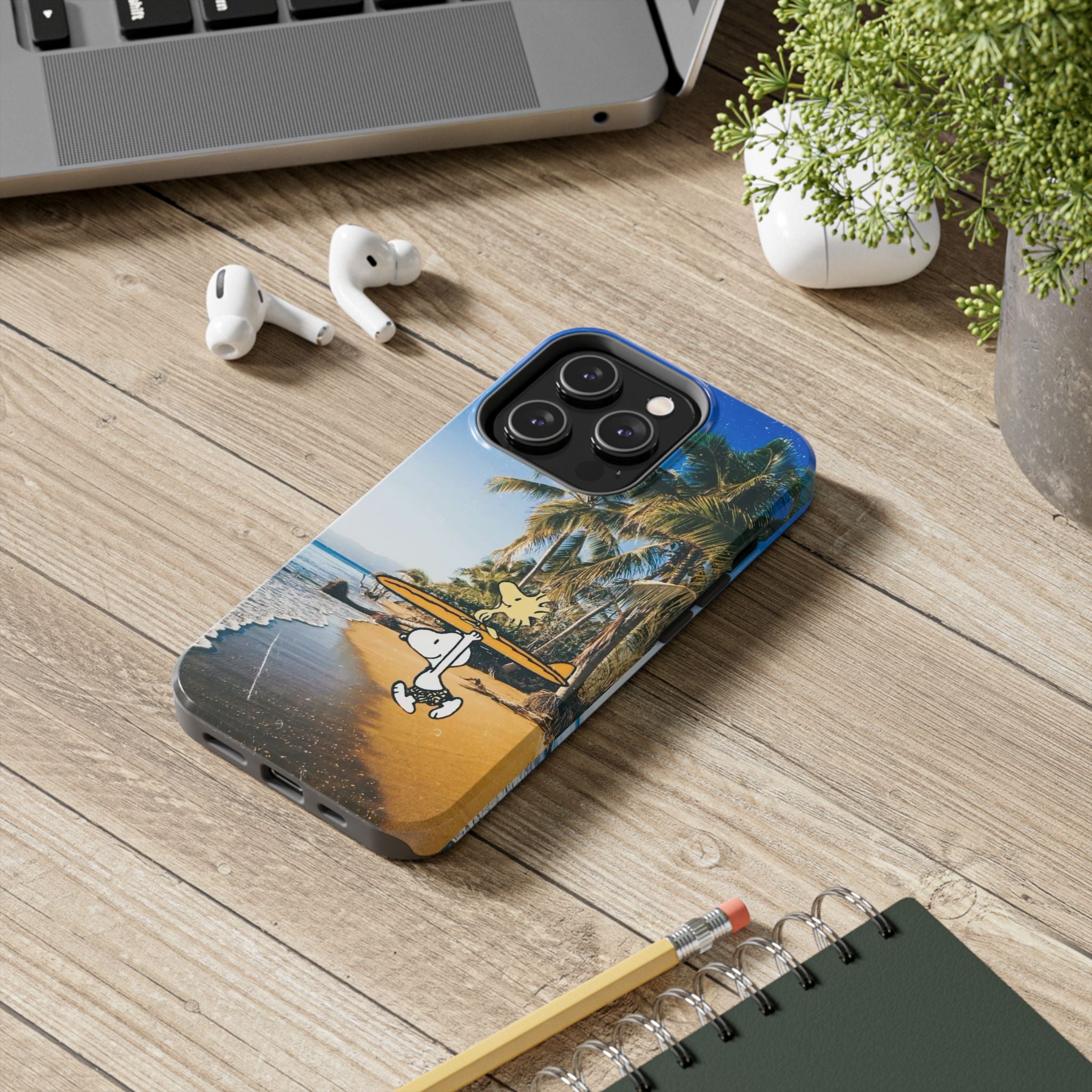 Surfing Beach Phone Case