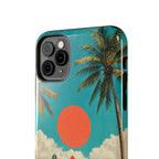 Retro Beach Sun Case