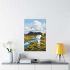 Snoopy Woodstock Landscape Canvas