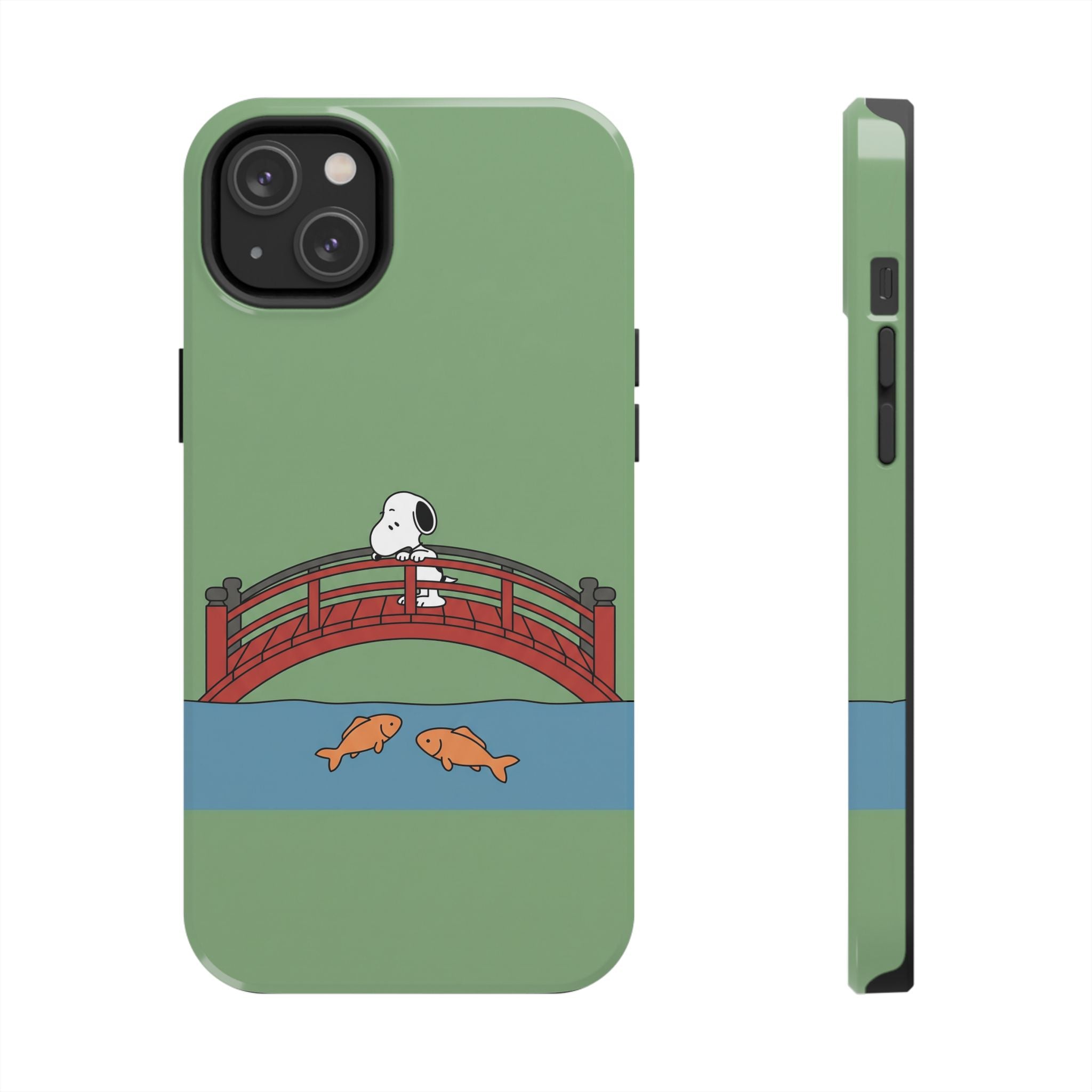Koi Bridge Phone Case
