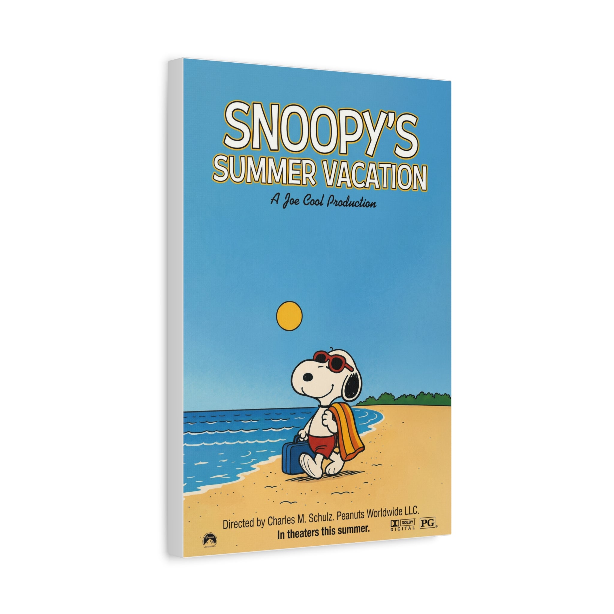 Summer Vacation Canvas