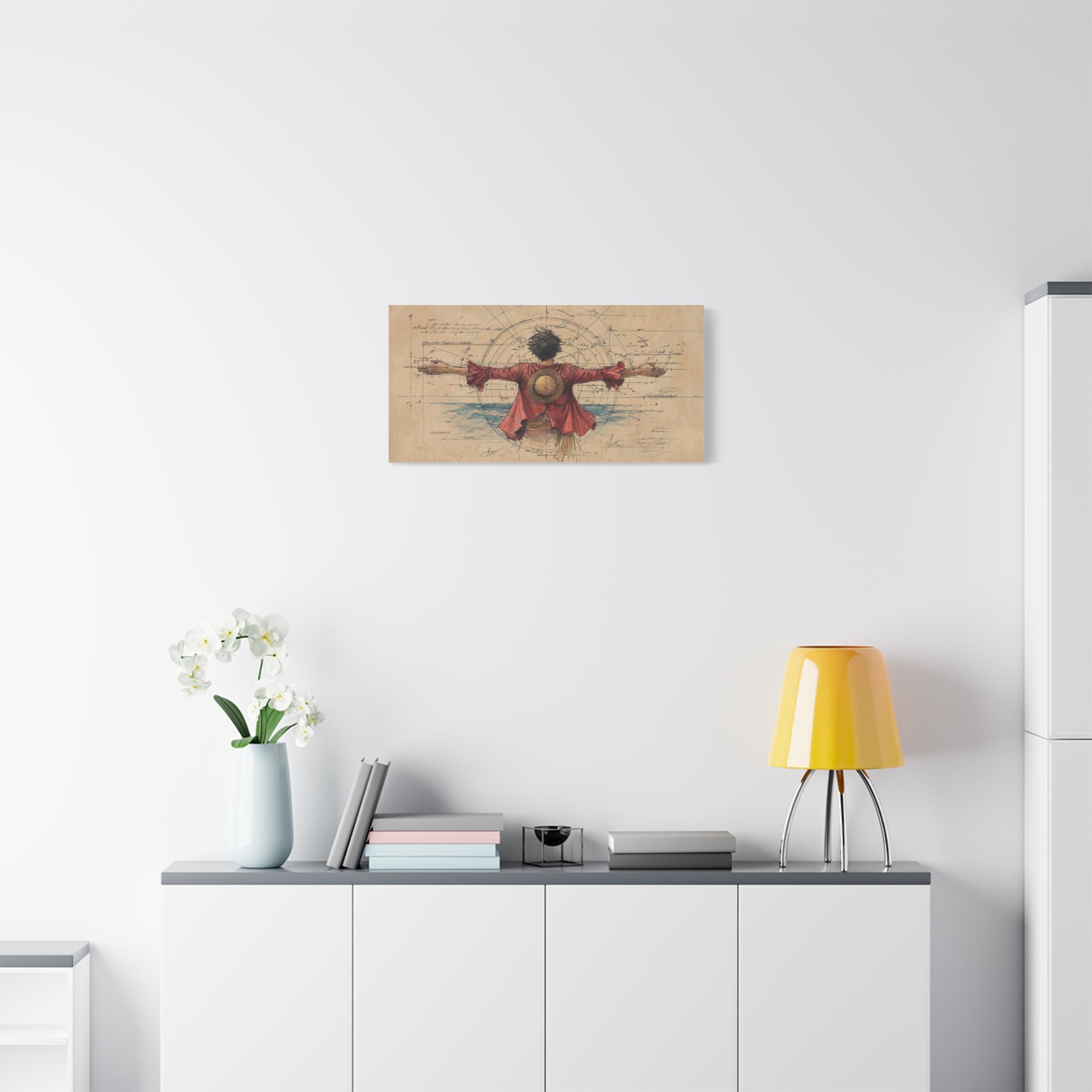 Straw Hat Pirate Canvas