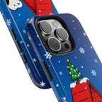 Christmas Doghouse Phone Case