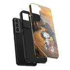 Snoopy Woodstock Bicycle Phone Case