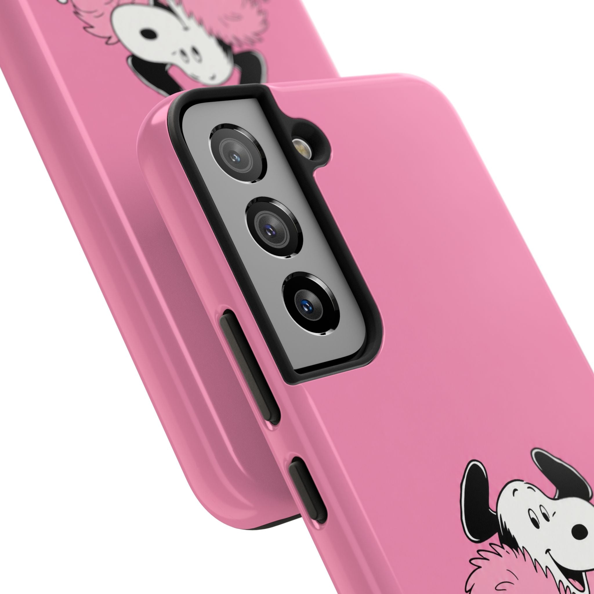 Pink Fuzzy Coat Case