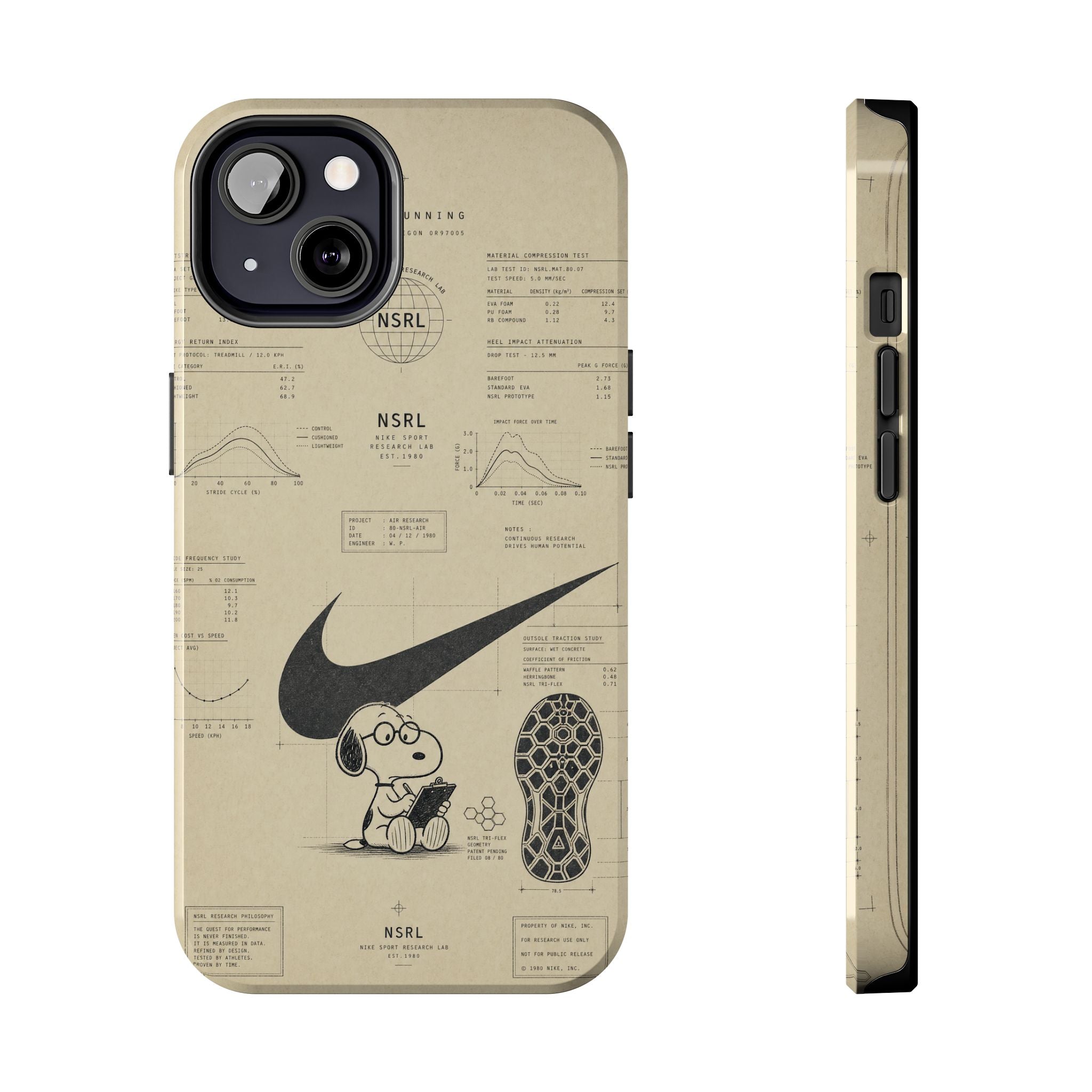 Graph Paper Phone Case