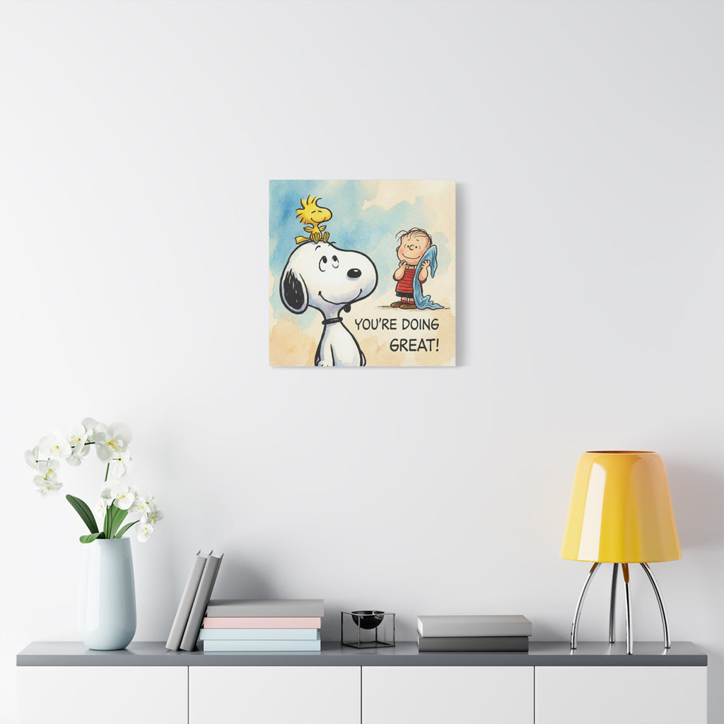 You're Doing Great Canvas