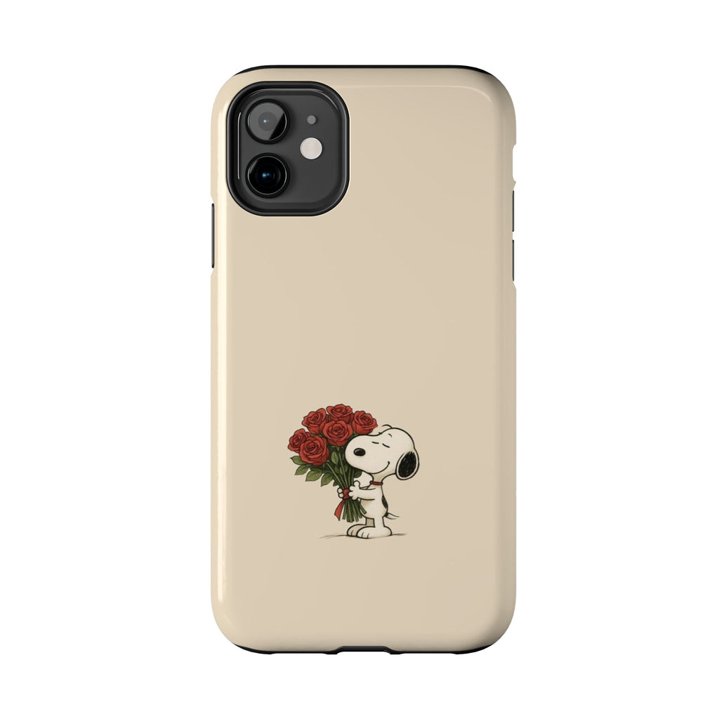 Snoopy Roses Phone Case