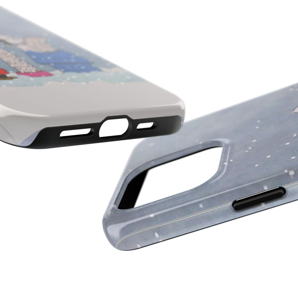 Snowy Reading Phone Case