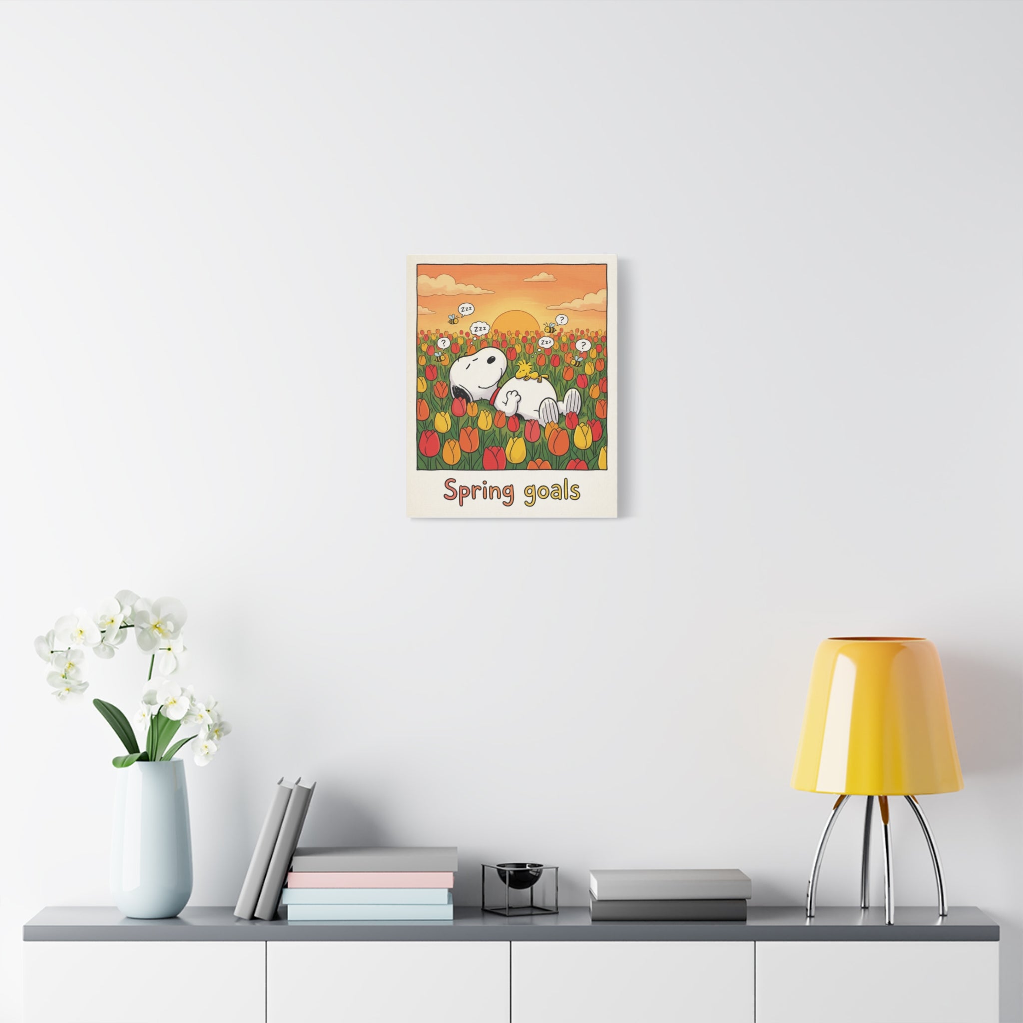 Tulip Field Canvas