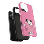 Pink Fuzzy Coat Case