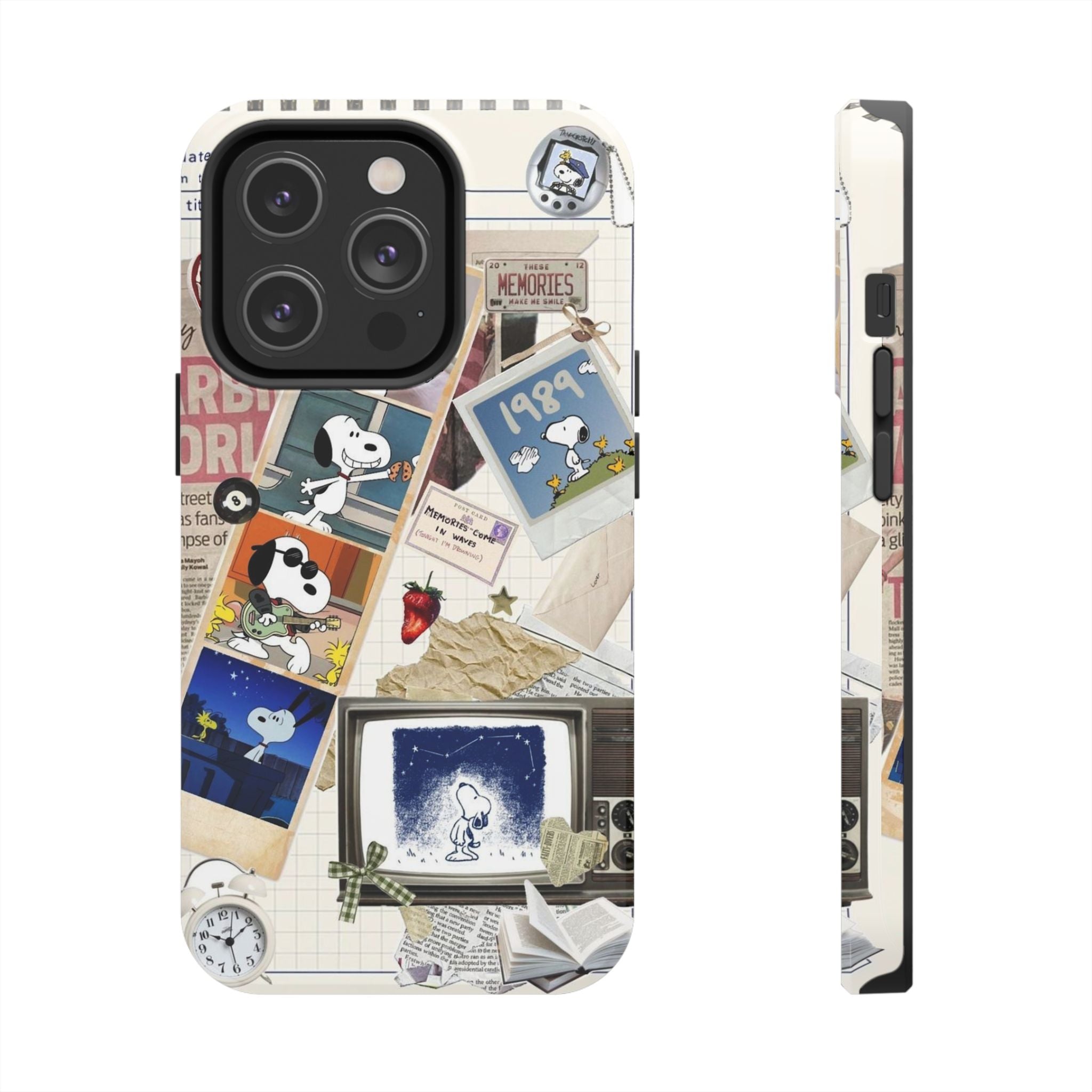 Retro Snoopy Collage Phone Case