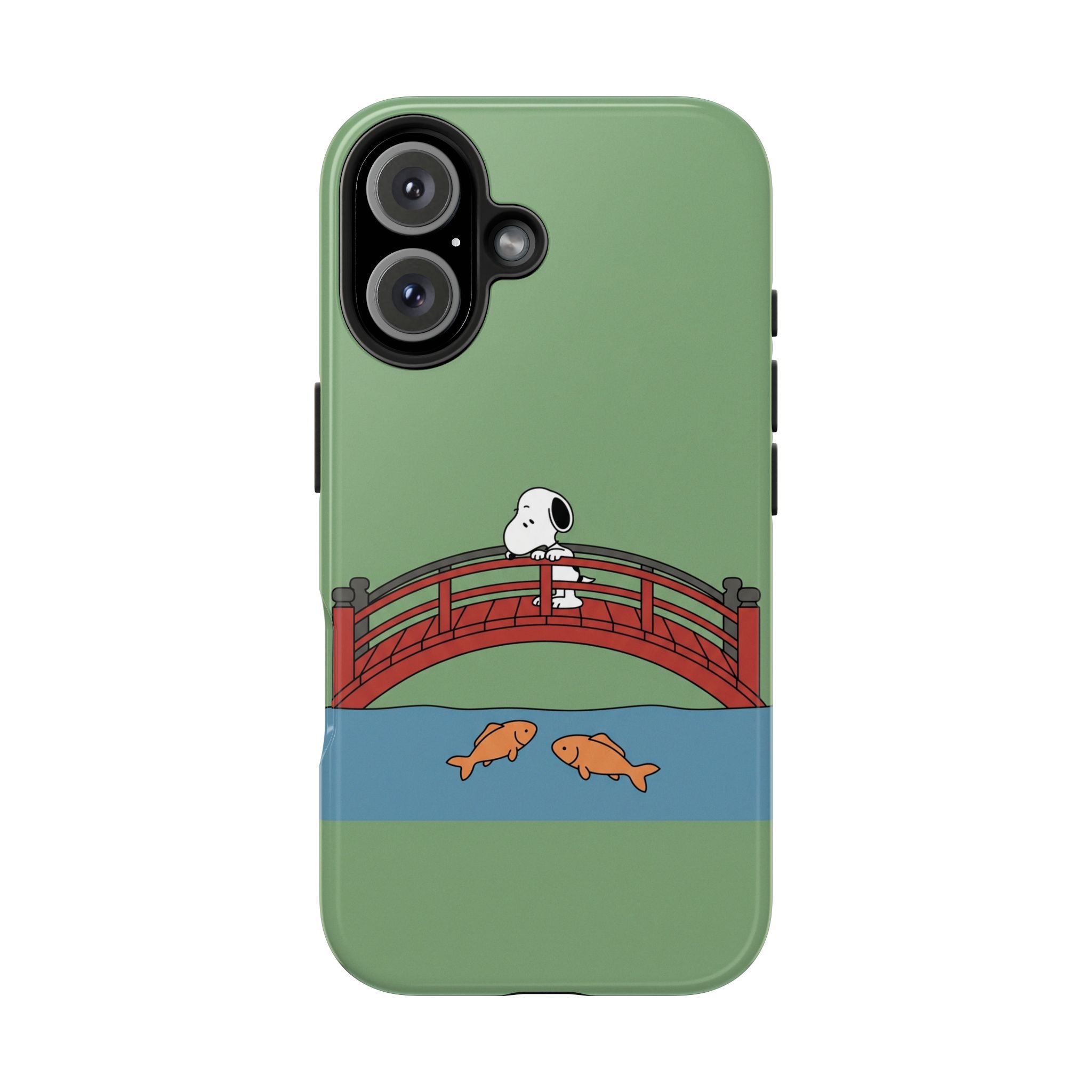 Koi Bridge Phone Case