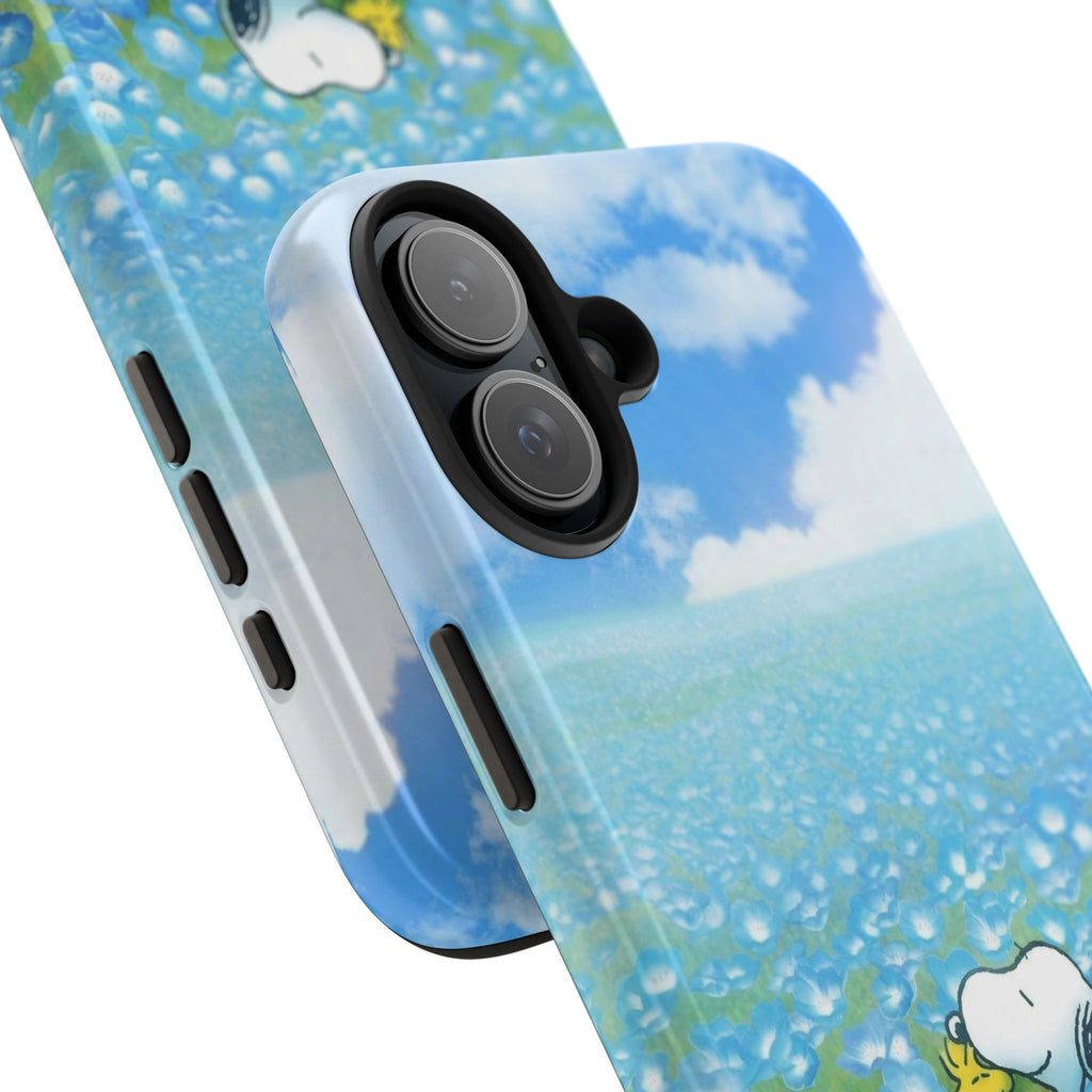 Blue Flower Field Case