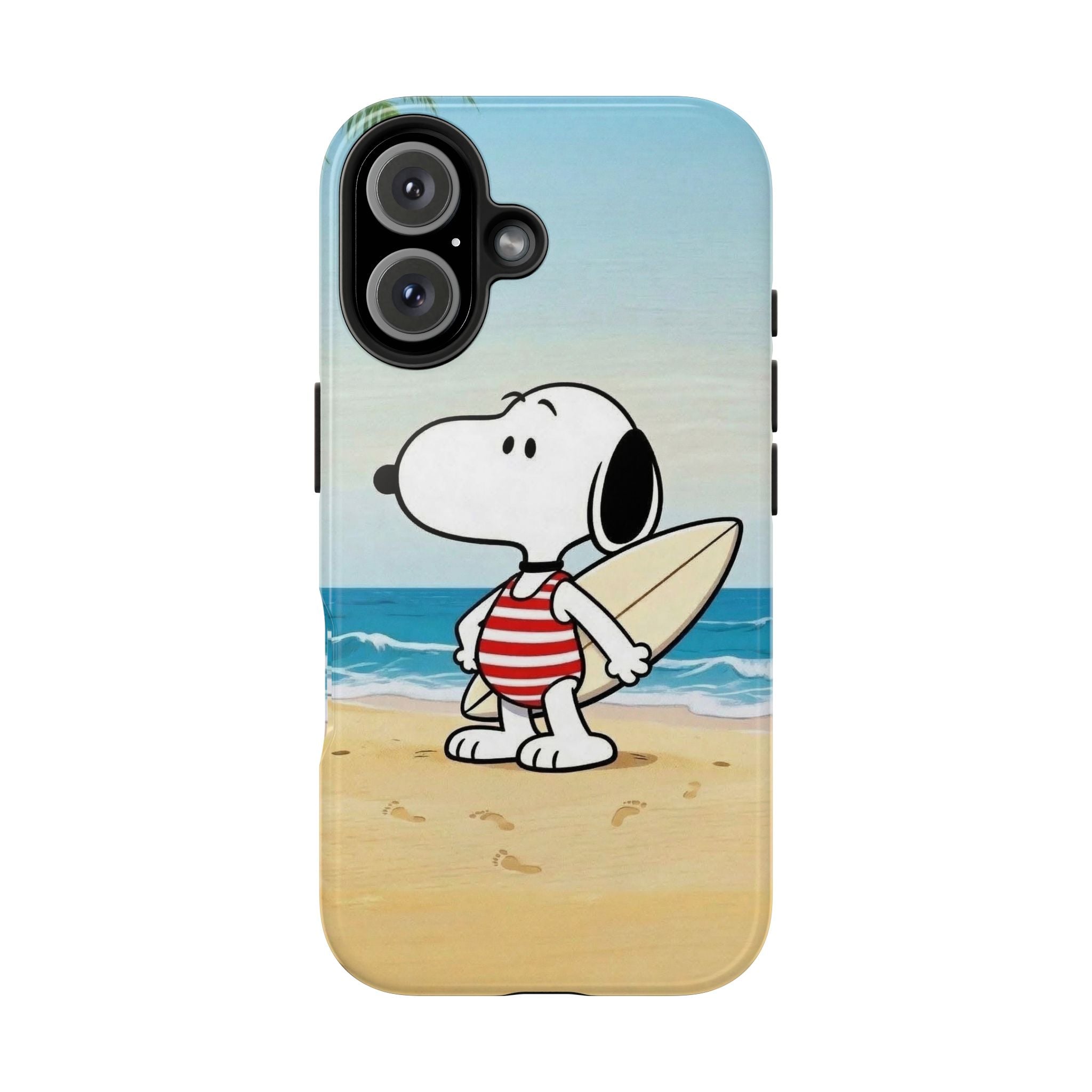 Beach Cartoon Surf Case