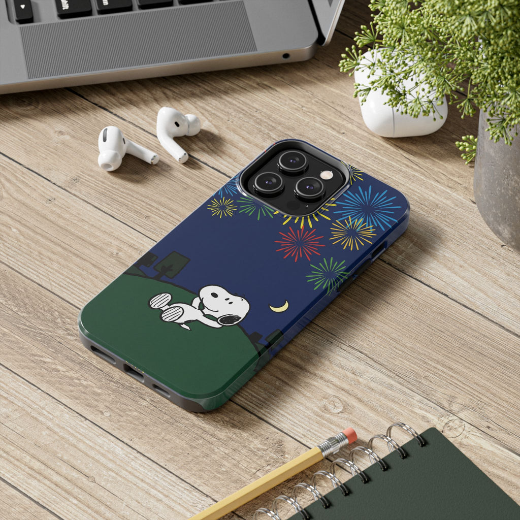 Snoopy Fireworks Phone Case