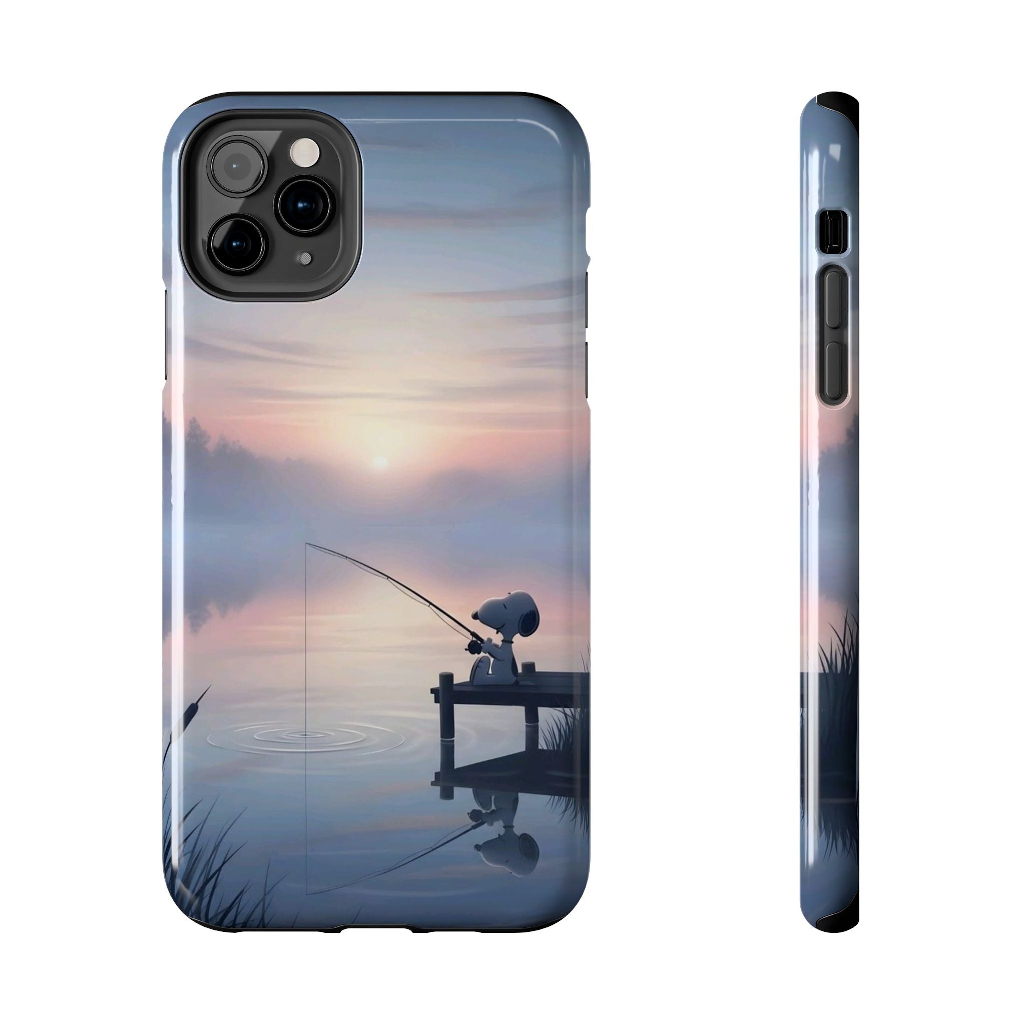 Sunset Fishing Phone Case