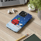 Christmas Doghouse Phone Case