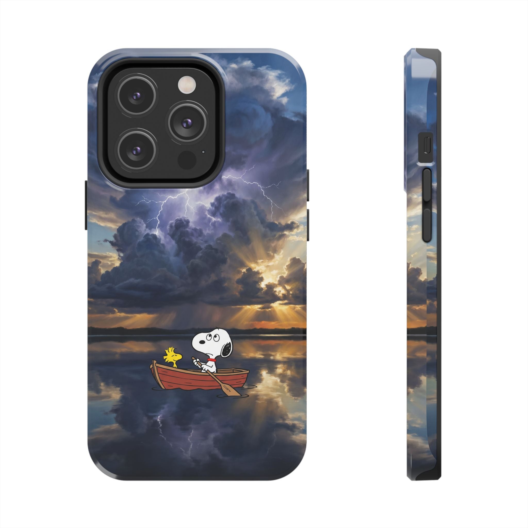Stormy Rowboat Phone Case