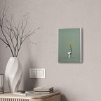 Snoopy With Sunflower Canvas