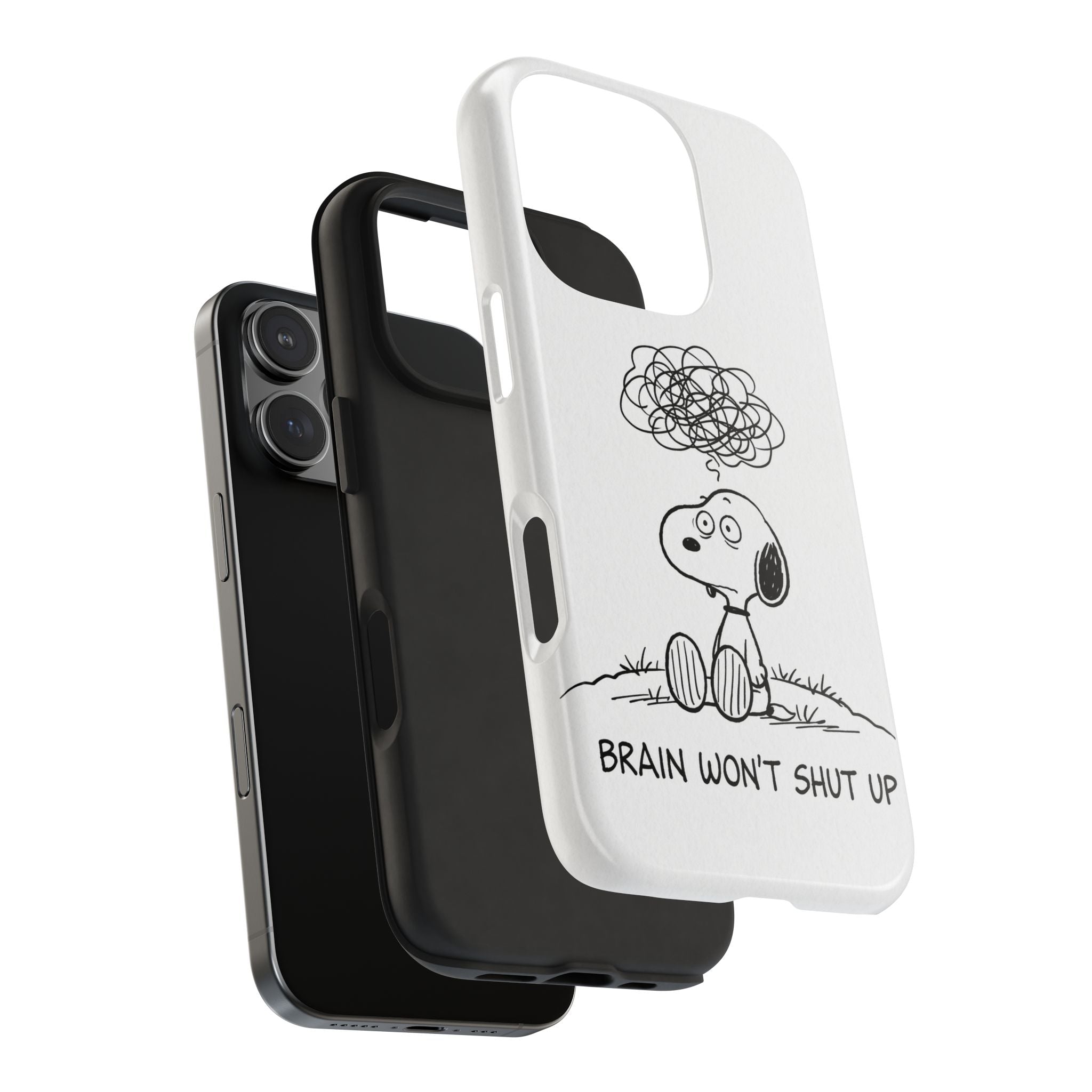 Snoopy Anxiety Phone Case