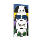 Dog Faces Pop Canvas