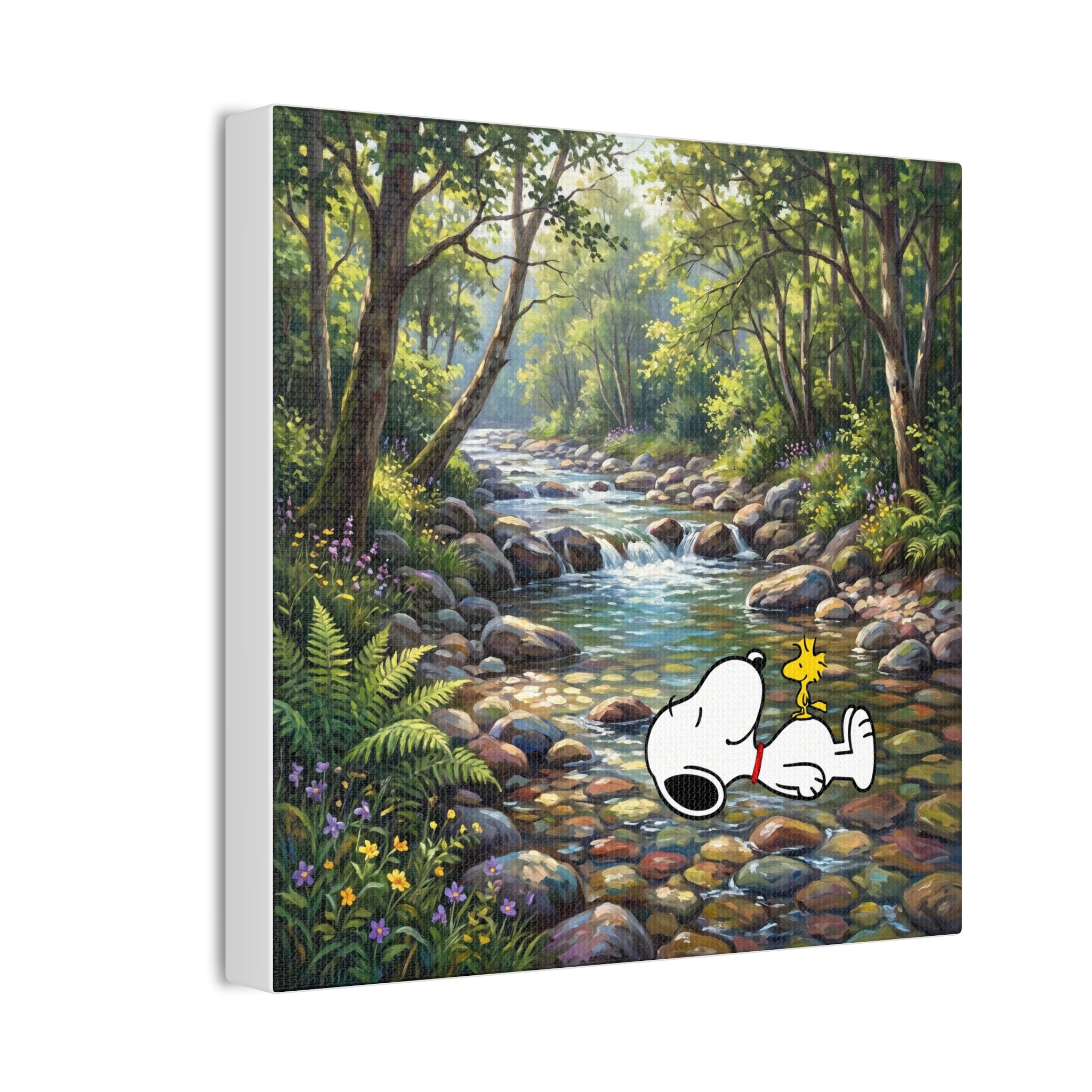 River Scene Canvas