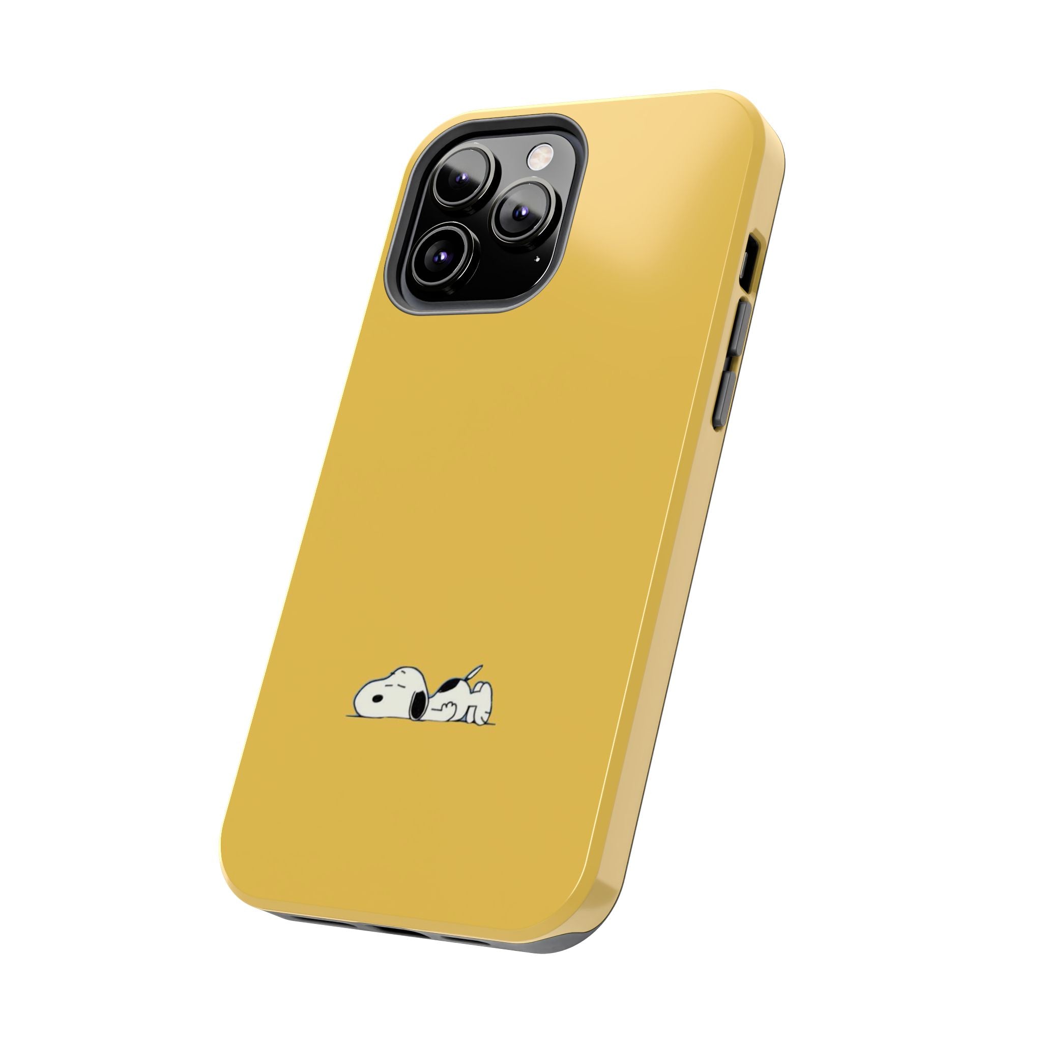 Sleeping Snoopy Yellow Phone Case