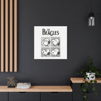 The Beagles Pop Canvas