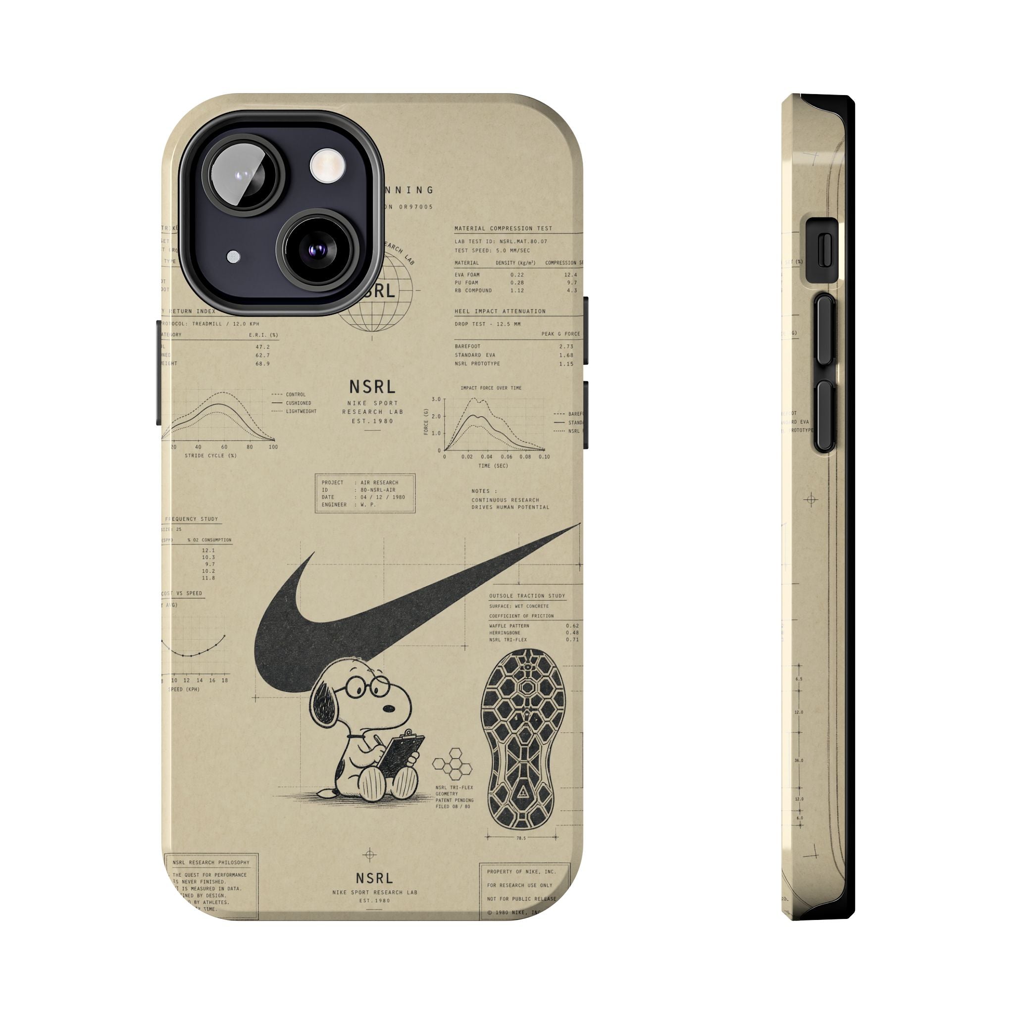 Graph Paper Phone Case