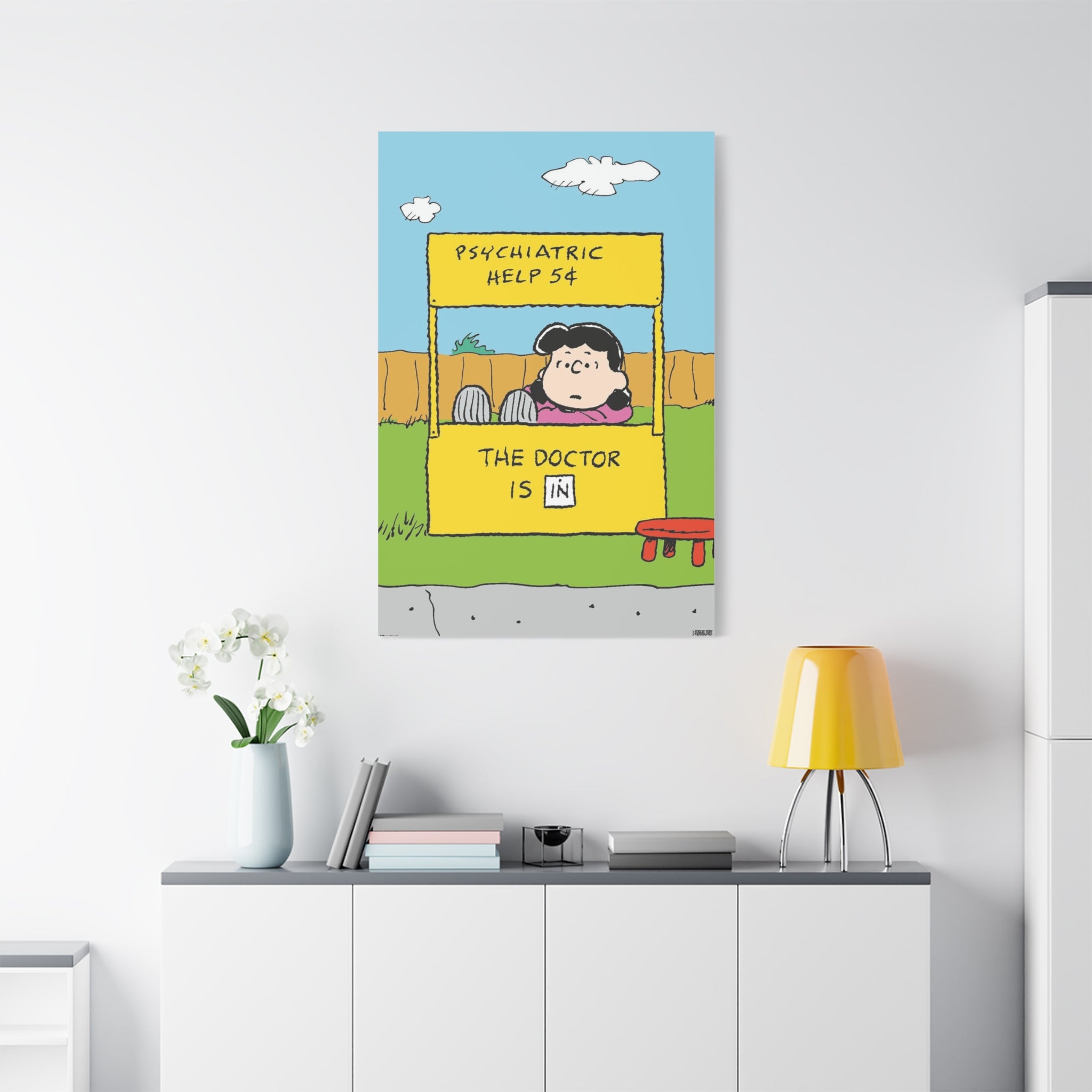 Lucy Psychiatric Help Canvas