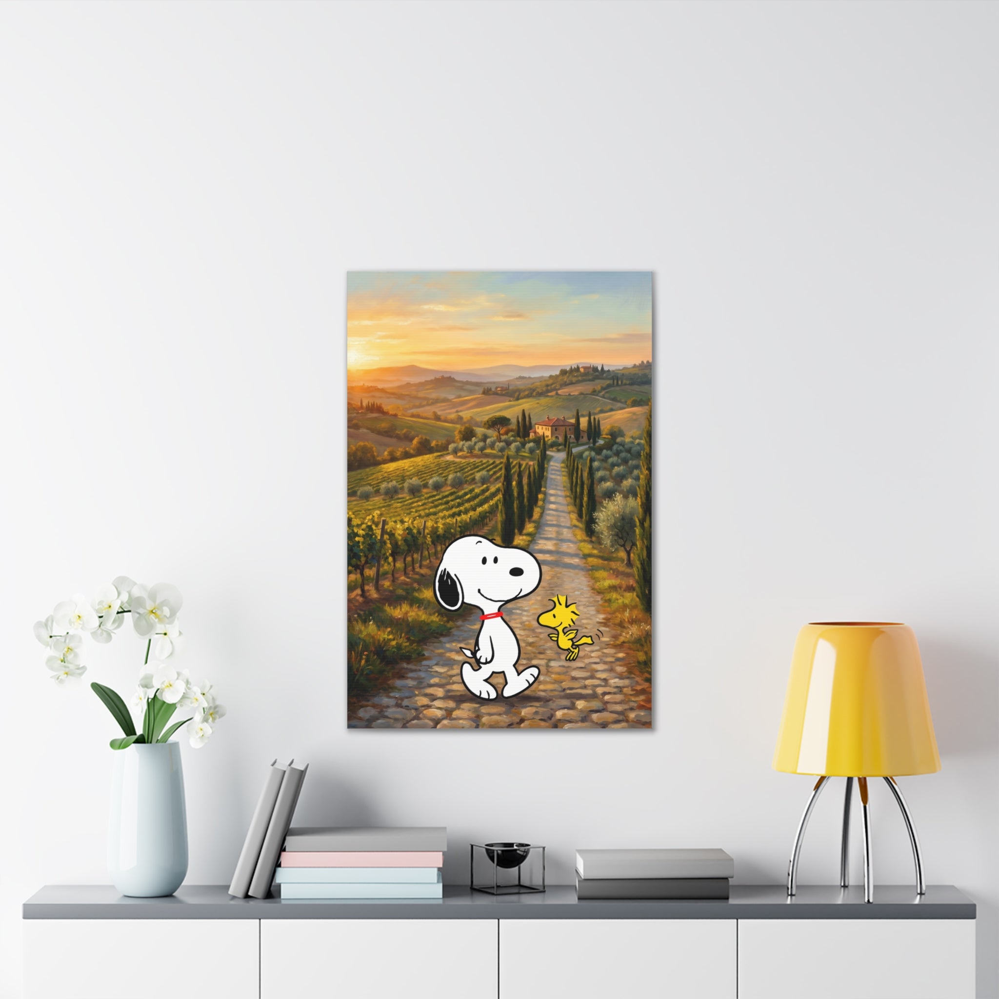Tuscany Walk Canvas