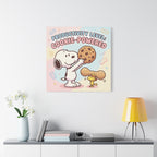 Cookie Powered Snoopy Canvas
