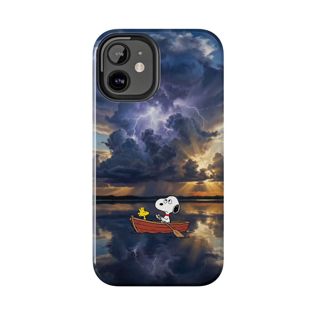 Stormy Rowboat Phone Case
