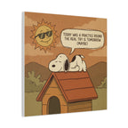 Doghouse Quote Canvas