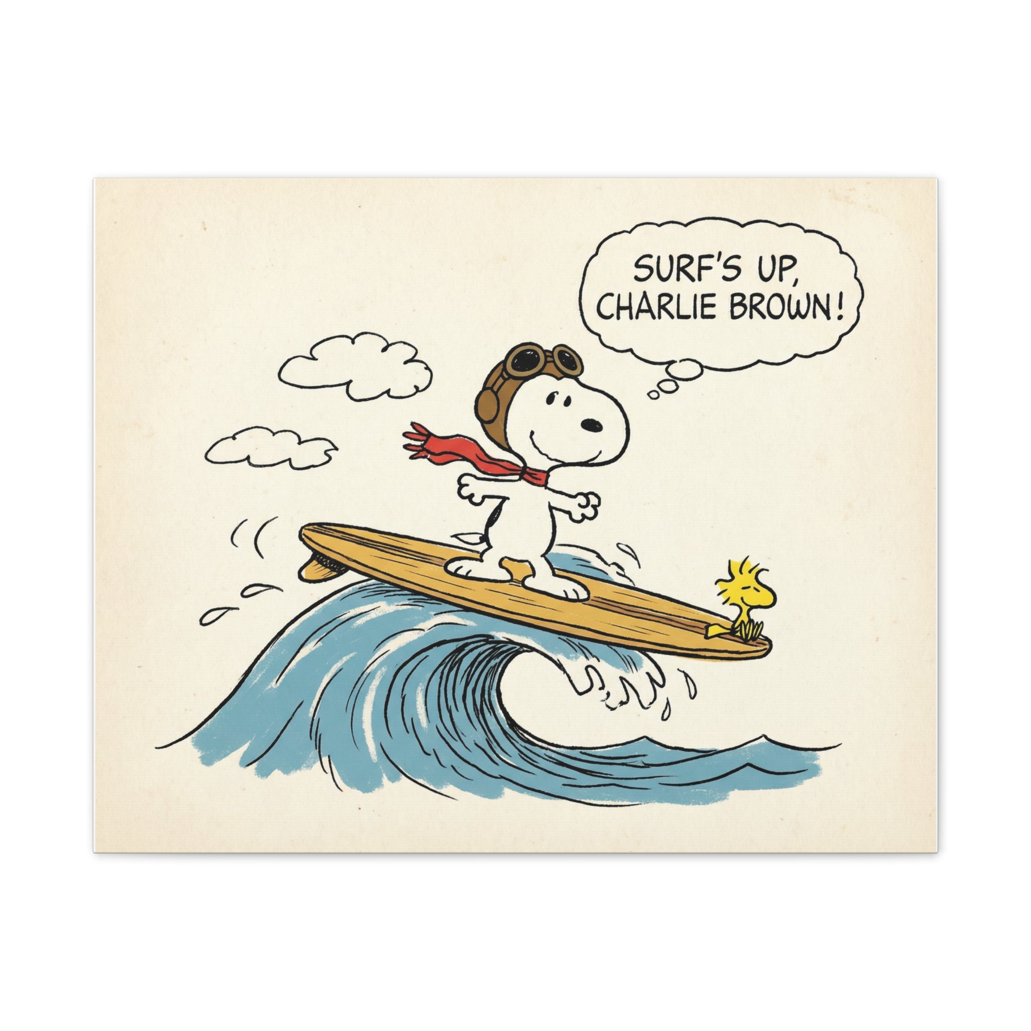 Woodstock On Wave Canvas