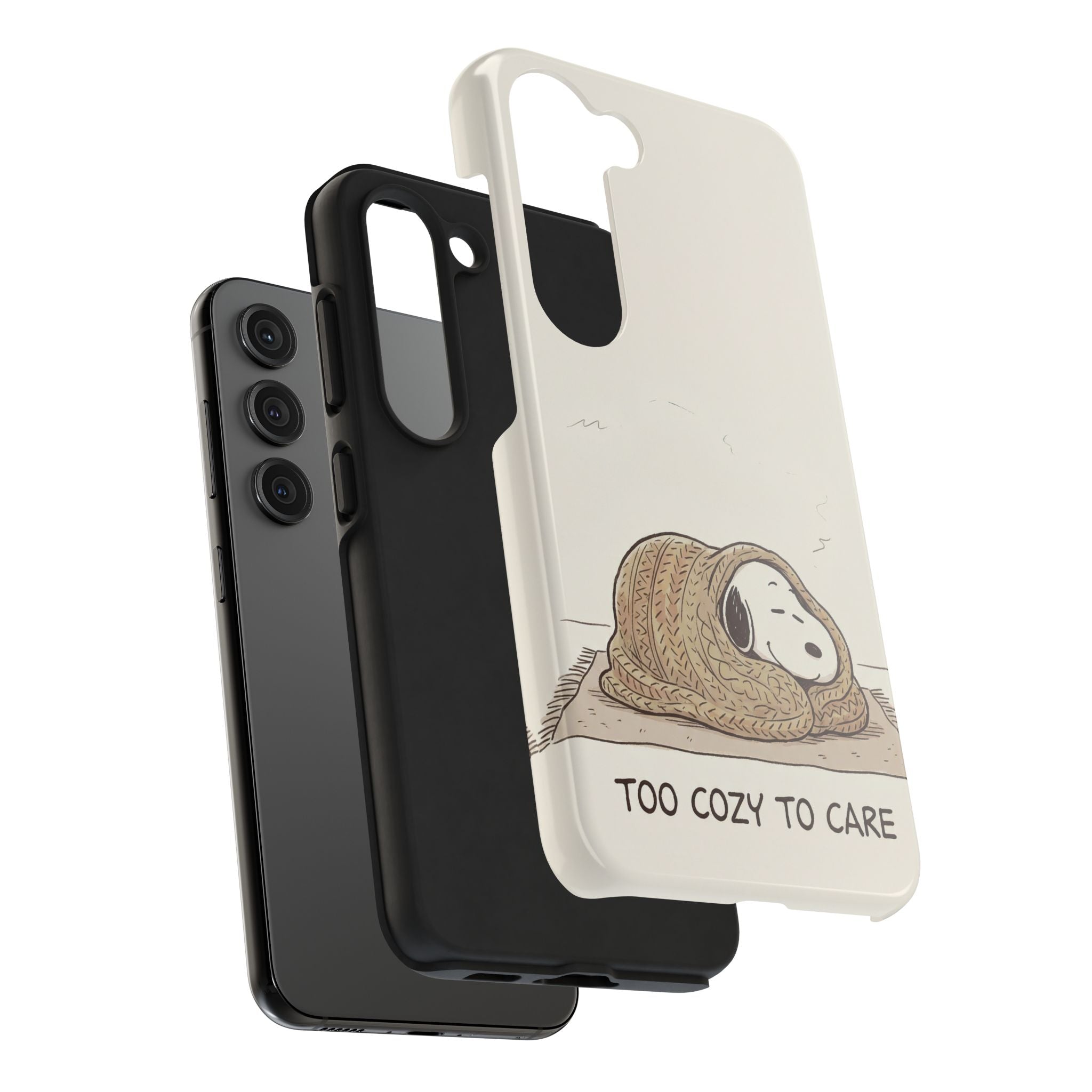 Too Cozy To Care Case